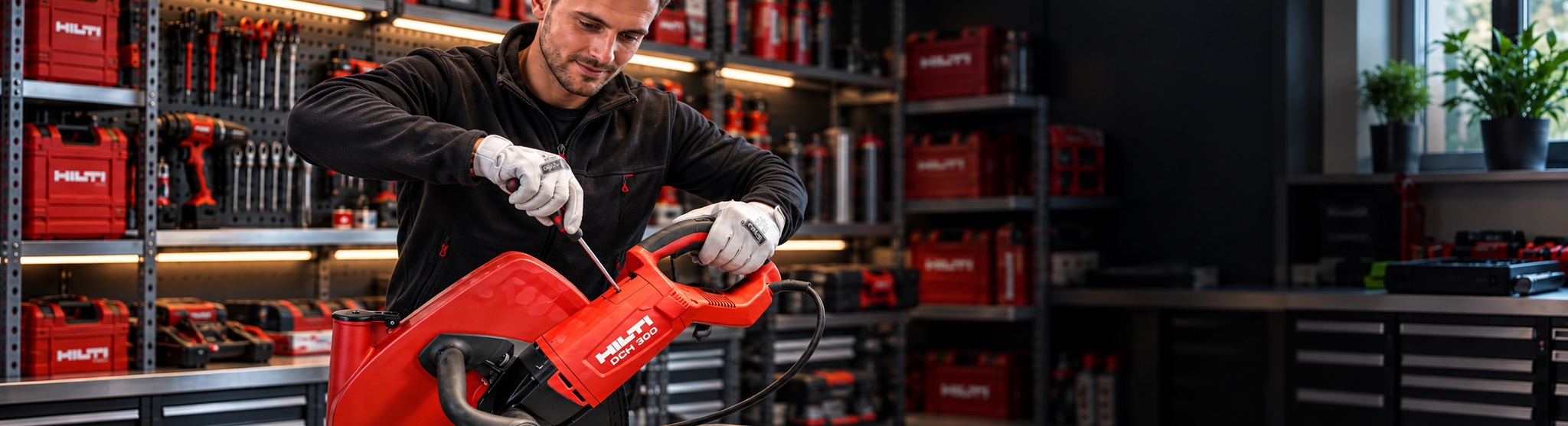 Servizio indipendente di reset elettronico per utensili Hilti